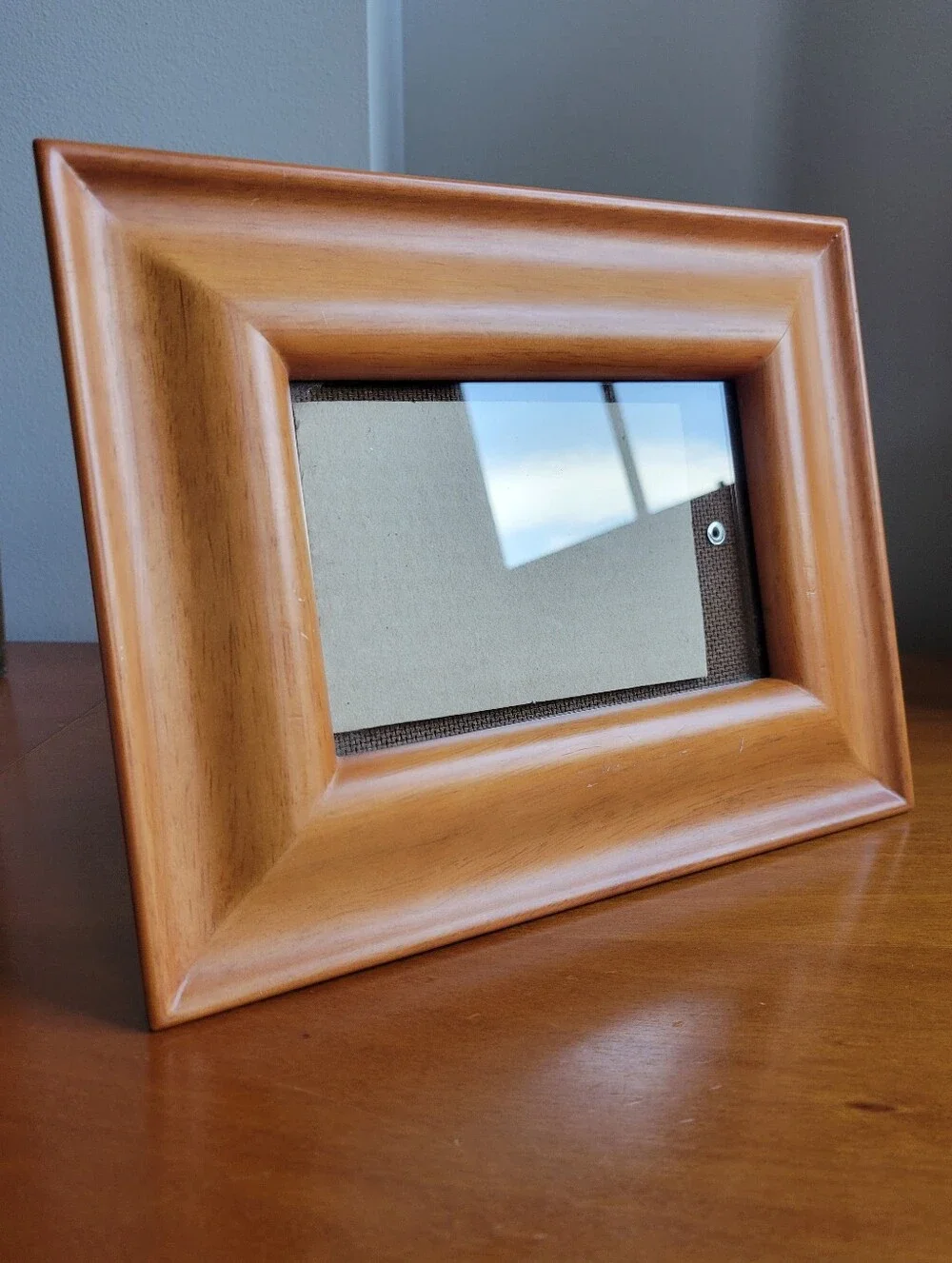 Vtg 1989 Burnes of Boston Rare Woods Picture Frame 3.5x5